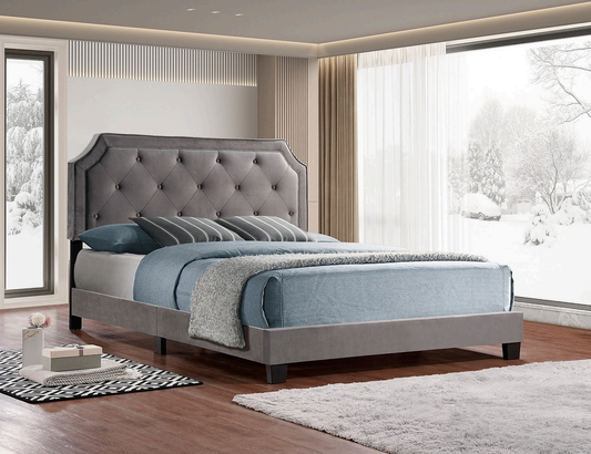 IF-5610 Button-tufted headboard Bed