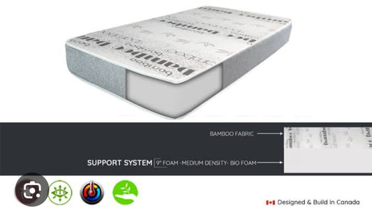 8 Inches Bamboo Foam