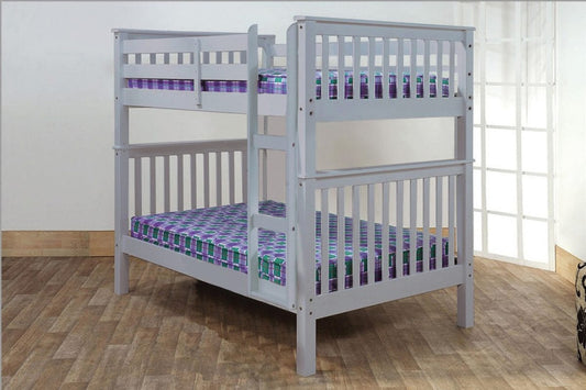 T-2502 Grey Bunk Bed
