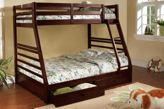 T-2700 Brown Bunk Bed