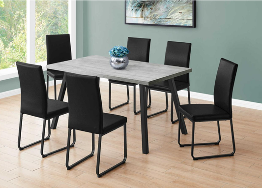 Black Wooden Dining Set