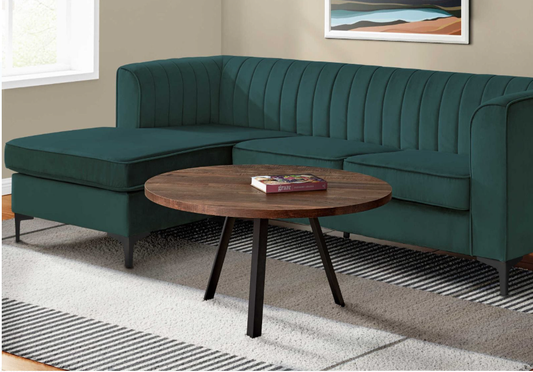 Brown Round Wooden Table