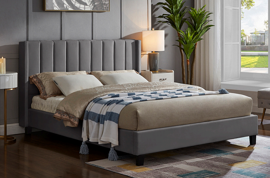 T2190C-K Velvet Bed