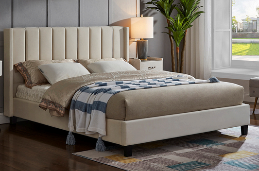 T2190C-K Velvet Bed
