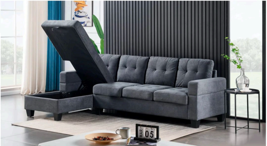 4-seater Lshaped sofa