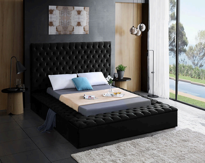 If-5790 Ambassador Storage Velvet Bed