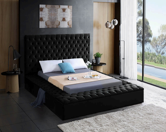 If-5790 Ambassador Storage Velvet Bed